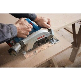 1 Set - Bosch GKS 18V-57-2 165mm Cordless Hand-Held Circular Saw, 18V