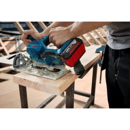1 Set - Bosch GKS 18V-57-2 165mm Cordless Hand-Held Circular Saw, 18V