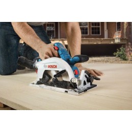1 Set - Bosch GKS 18V-57-2 165mm Cordless Hand-Held Circular Saw, 18V
