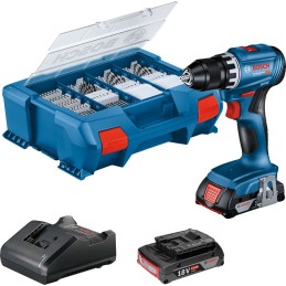 1 Set - Bosch GSR 18V-45 18V Cordless Drill Driver