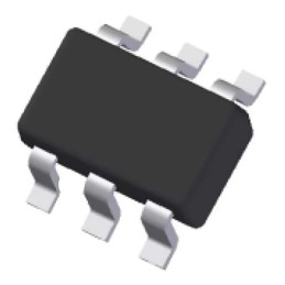 25 pcs - Dual N/P-Channel-Channel MOSFET, 2.8 A, 3.6 A, 30 V, 6-Pin TSOT-26 Diodes Inc DMC3060LVT-7