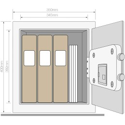 1 pcs - YALE 35.5L Safe Safe