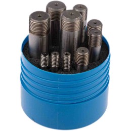 1 Set - RS PRO End Mill, 3 mm, 4 mm, 6 mm, 8 mm Cutter, HSCo, 6 mm, 12 mm, 16 mm Shank, 9.5 mm, 12.5 mm Cut