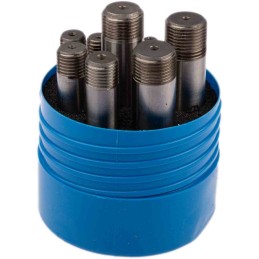 1 Set - RS PRO End Mill, 3 mm, 4 mm, 6 mm, 8 mm Cutter, HSCo, 6 mm, 12 mm, 16 mm Shank, 9.5 mm, 12.5 mm Cut