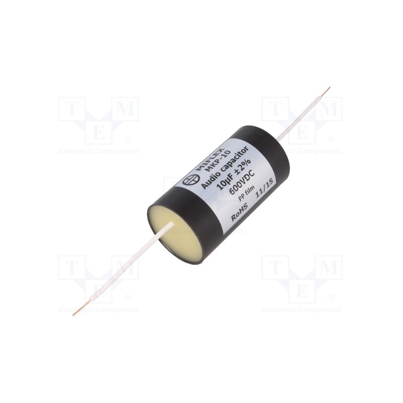 1 pcs x MIFLEX - MKP10H610G-C - Capacitor: polypropylene, 10uF, 600VDC, ±2%, Ø35x65mm, -25÷85°C