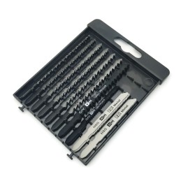 1 Set - RS PRO, 6, 10, 12, 18, 32 Teeth Per Inch Multiple Materials 50 mm, 74 mm Cutting Length Jigsaw Blade, Pack of 14