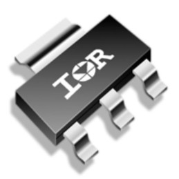 25 pcs - Dual Silicon N-Channel MOSFET, 2.8 A, 55 V, 4-Pin SOT-223 Infineon IRFL024NTRPBF