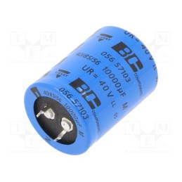 1 pcs x VISHAY - MAL205657103E3 - Capacitor: electrolytic, SNAP-IN, 10mF, 40VDC, Ø30x40mm, ±20%