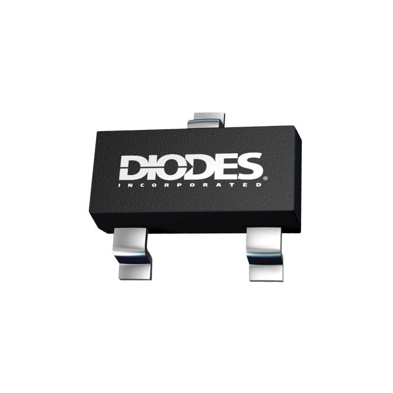 25 pcs - P-Channel MOSFET, 40 A, 20 V, 3-Pin SOT-23 Diodes Inc DMP2065U-7