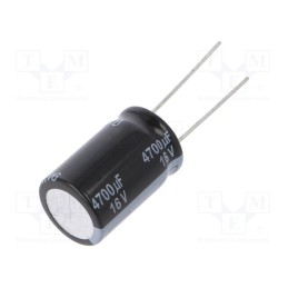 1 pcs x PANASONIC - EEUFR0J682SB - Capacitor: electrolytic, low ESR, THT, 6800uF, 6.3VDC, Ø16x25mm