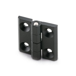 1 pcs - Elesa Zinc Alloy Butt Hinge with a Fixed Pin, Screw Fixing, 60mm x 60mm x 15mm