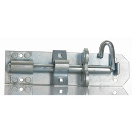 1 pcs - RS PRO Steel Padlockable Zinc Door Bolt