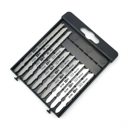 1 Set - RS PRO, 8, 12, 18, 21, 32 Teeth Per Inch Multiple Materials 50 mm, 74 mm Cutting Length Jigsaw Blade, Pack of 10