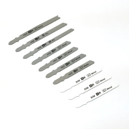 1 Set - RS PRO, 8, 12, 18, 21, 32 Teeth Per Inch Multiple Materials 50 mm, 74 mm Cutting Length Jigsaw Blade, Pack of 10