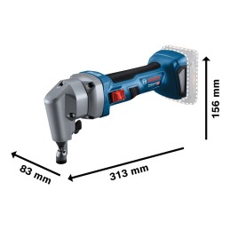1 Set - Bosch 0601529601 Cordless 18V 1.6 mm Electric Nibblers