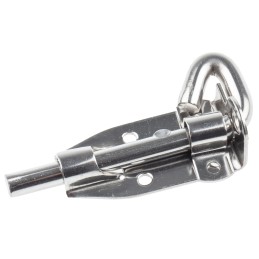 1 pcs - RS PRO Stainless Steel Padlockable Door Bolt, 101mm