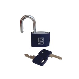 1 pcs - RS PRO Key Padlock, 6mm Shackle, 43mm Body