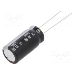 1 pcs x PANASONIC - EEUED2C101 - Capacitor: electrolytic, THT, 100uF, 160VDC, Ø12.5x25mm, Pitch: 5mm