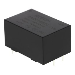 1 pcs - Recom Switching Power Supply, RAC02-05SC, 5V dc, 400mA, 2W, 1 Output, 90 - 277V ac Input Voltage
