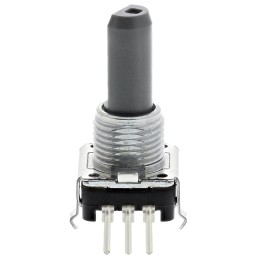 1 pcs - Alps Alpine 12 Pulse Incremental Mechanical Rotary Encoder with a 6 mm Flat Shaft (Not Indexed), Through Hole