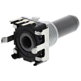 1 pcs - Alps Alpine 12 Pulse Incremental Mechanical Rotary Encoder with a 6 mm Flat Shaft (Not Indexed), Through Hole