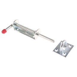 1 pcs - RS PRO Steel Padlockable Zinc Door Bolt