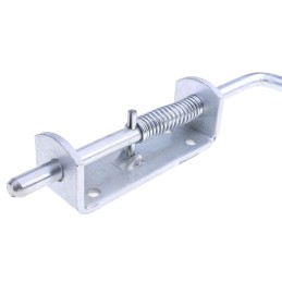 1 pcs - RS PRO Steel Padlockable Zinc Door Bolt