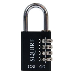 1 pcs - Squire Combination Weatherproof Die Cast Combination Padlock, 6.35mm Shackle, 38mm Body