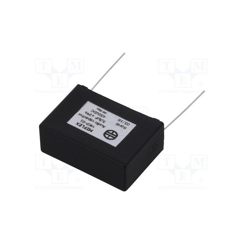 1 pcs x MIFLEX - MKP01GG533G-B - Capacitor: polypropylene, 3.3uF, 450VDC, 37.5mm, ±2%, -25÷85°C, THT