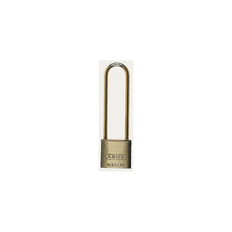 1 pcs - ABUS Key Weatherproof Brass Weatherproof Padlock, 5mm Shackle, 30mm Body