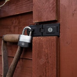 1 pcs - YALE Hardened Steel Hasp & Staple, 68.8 x 46mm