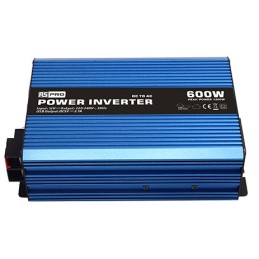 1 pcs - RS PRO Pure Sine Wave 600W Power Inverter, 12V Input, 230V Output