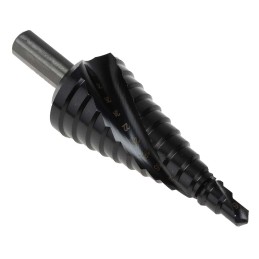 1 Set - EXACT 3-Piece Step Drill Bit Set for Metal, 30mm Max, 4mm Min, HSS Bits