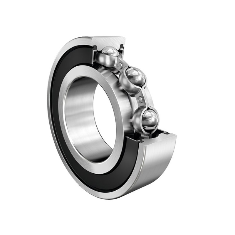 1 pcs - FAG 6207-2RSR Single Row Deep Groove Ball Bearing- Both Sides Sealed 35mm I.D, 72mm O.D