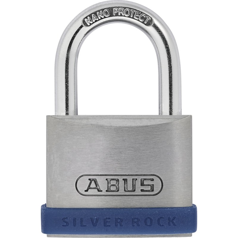 1 pcs - ABUS Key Weatherproof Steel Security Padlock, Keyed Alike, 6.5mm Shackle, 42.4mm Body
