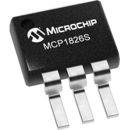 10 pcs - Microchip MCP1826S-1202E/EB, 1 Low Dropout Voltage, Voltage Regulator 1A, 1.2 V 3-Pin, DDPAK