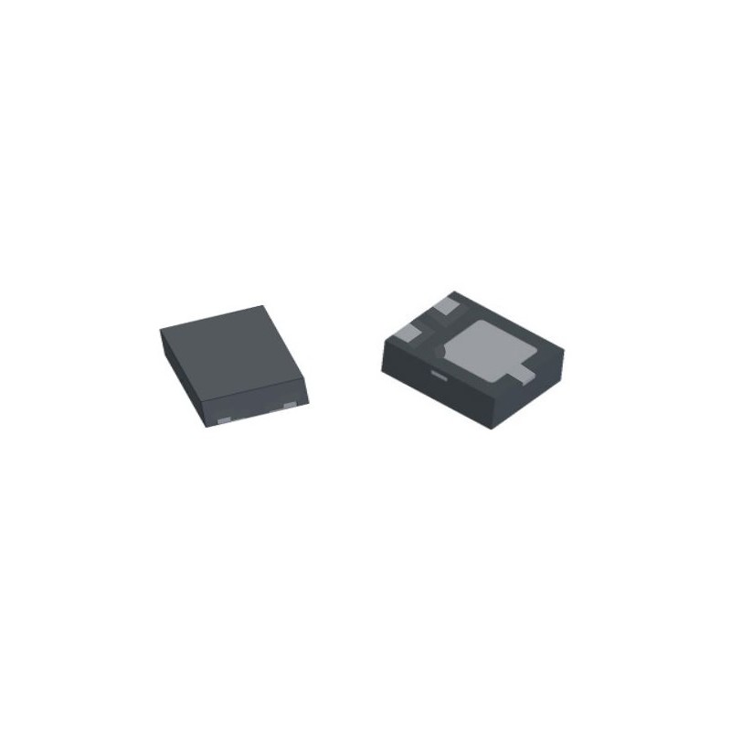 25 pcs - Plastic P-Channel MOSFET, 2.5 A, 20 V, 3-Pin X2-DFN2015 Diodes Inc DMP2069UFY4Q-7
