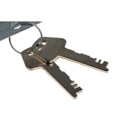 1 pcs - Euro-Locks a Lowe & Fletcher group Company Steel Padlockable Door Bolt