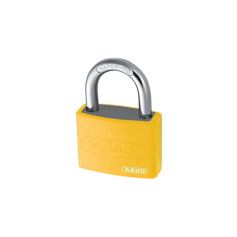 1 pcs - ABUS Key Weatherproof Aluminium, Steel Safety Padlock, Keyed Alike, 6.5mm Shackle, 43mm Body