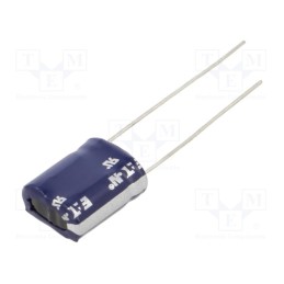 1 pcs x EATON ELECTRONICS - PB-5R0V104-R - Supercapacitor, THT, 100mF, 5VDC, -20÷80%, Pitch: 7.3mm, 4Ω, 3uA