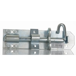 1 pcs - RS PRO Steel Padlockable Zinc Door Bolt