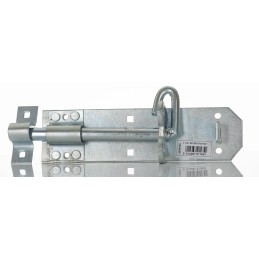 1 pcs - RS PRO Steel Padlockable Zinc Door Bolt