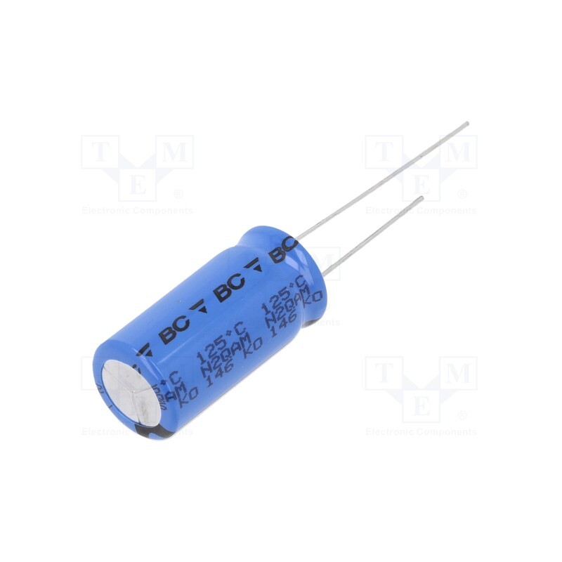 1 pcs x VISHAY - MAL214655222E3 - Capacitor: electrolytic, THT, 2.2mF, 16VDC, Ø12.5x25mm, Pitch: 5mm
