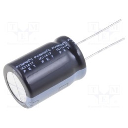 1 pcs x Elite - PV2W470MNN1825 - Capacitor: electrolytic, THT, 47uF, 450VDC, Ø18x25mm, Pitch: 7.5mm