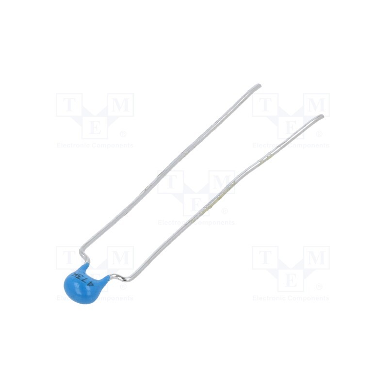 100 pcs x MURATA - RDER72A473K1M1H03A - Capacitor: ceramic, 47nF, 100V, X7R, ±10%, THT, 5mm