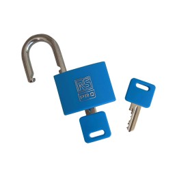 1 pcs - RS PRO Key Padlock, Keyed Alike, 6mm Shackle, 40mm Body