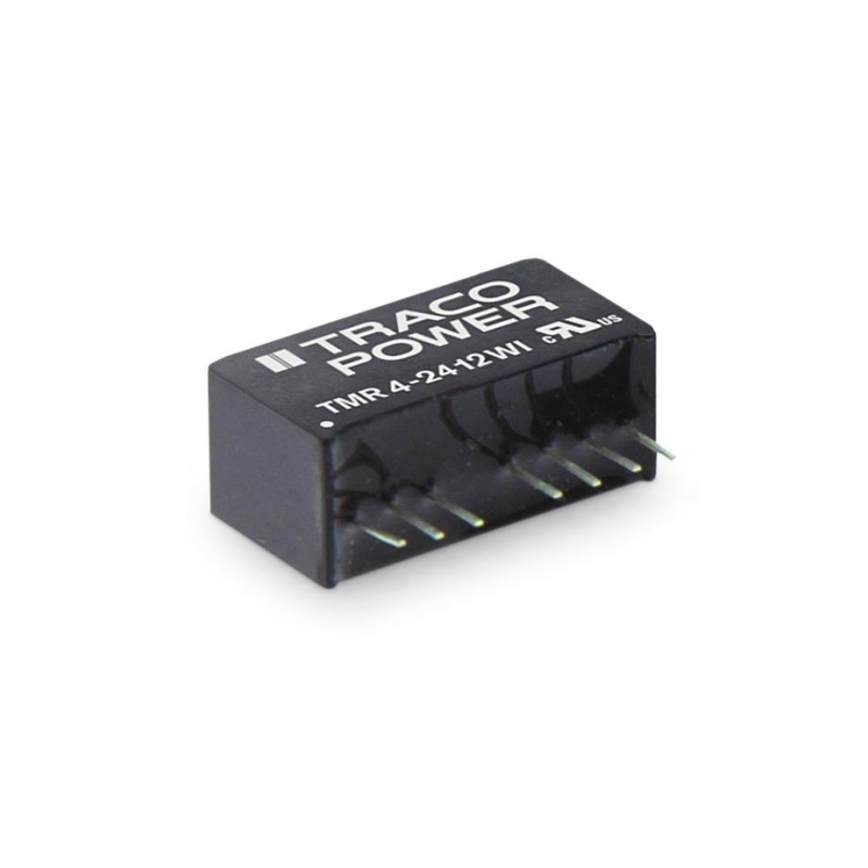 1 pcs - TRACOPOWER TMR DC-DC Converter, 15V dc/ 266mA Output, 9 - 36 V dc Input, 4W, Through Hole, +85°C Max Temp -40°C