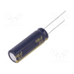 1 pcs x PANASONIC - EEUFC1E102L - Capacitor: electrolytic, low ESR, THT, 1000uF, 25VDC, Ø10x30mm