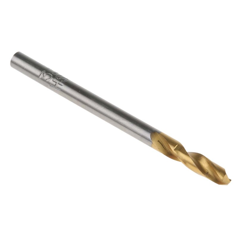 1 Tube of 5 - RS PRO HSS Twist Drill Bit, 3.3mm Diameter, 49 mm Overall