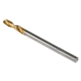 1 Tube of 5 - RS PRO HSS Twist Drill Bit, 3.3mm Diameter, 49 mm Overall